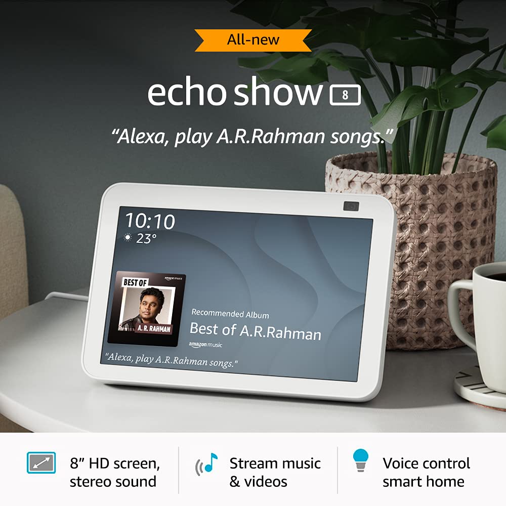 All new Echo Show 8 (2nd Gen, 2021 release)