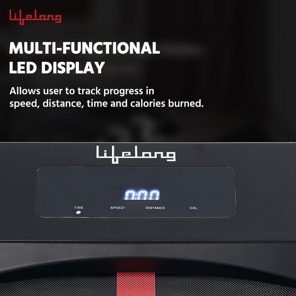 Lifelong Treadmill LLTM162 Fit Pro 2HP Peak DC Motorized