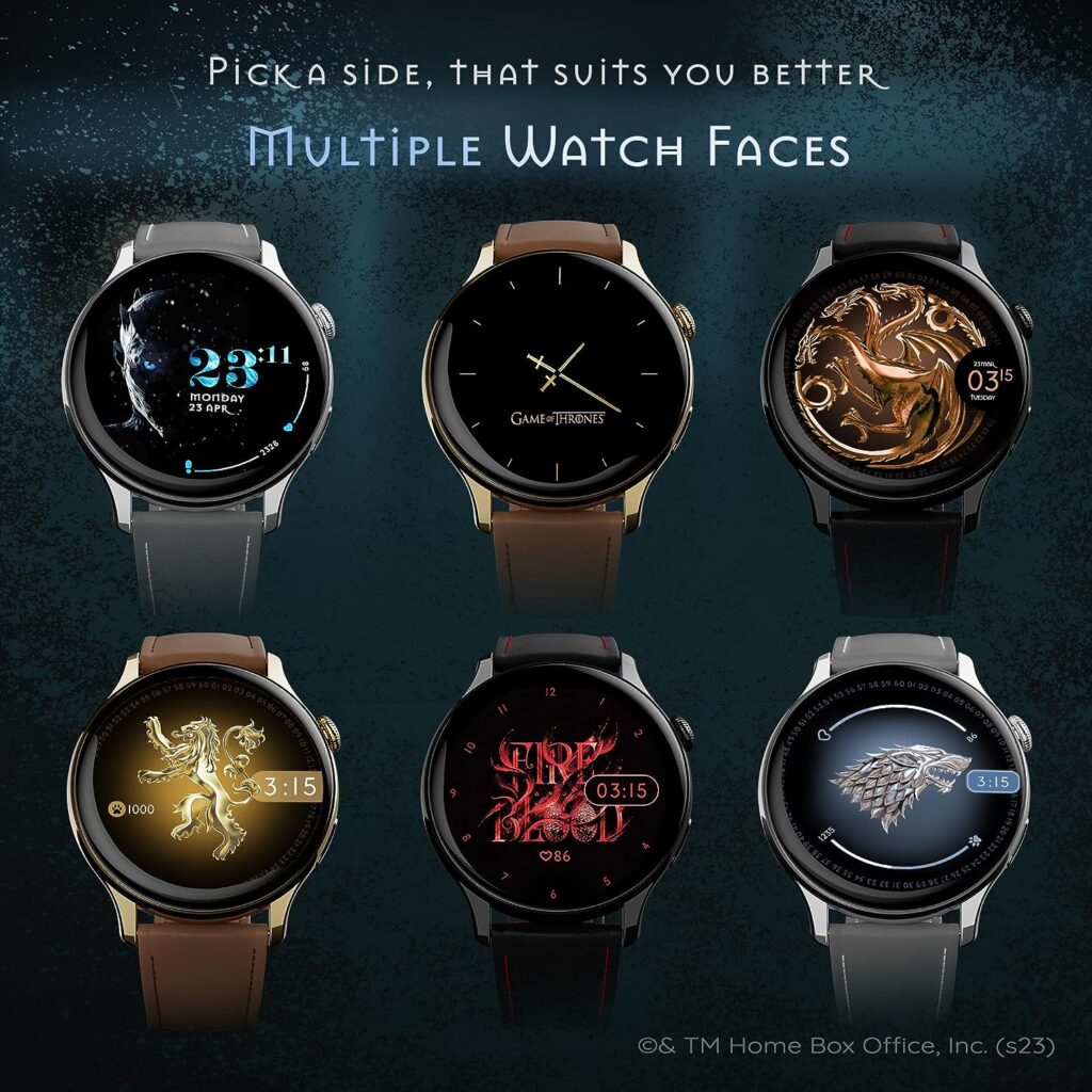 Pebble Game of Thrones Limited Edition Luxury Smartwatch