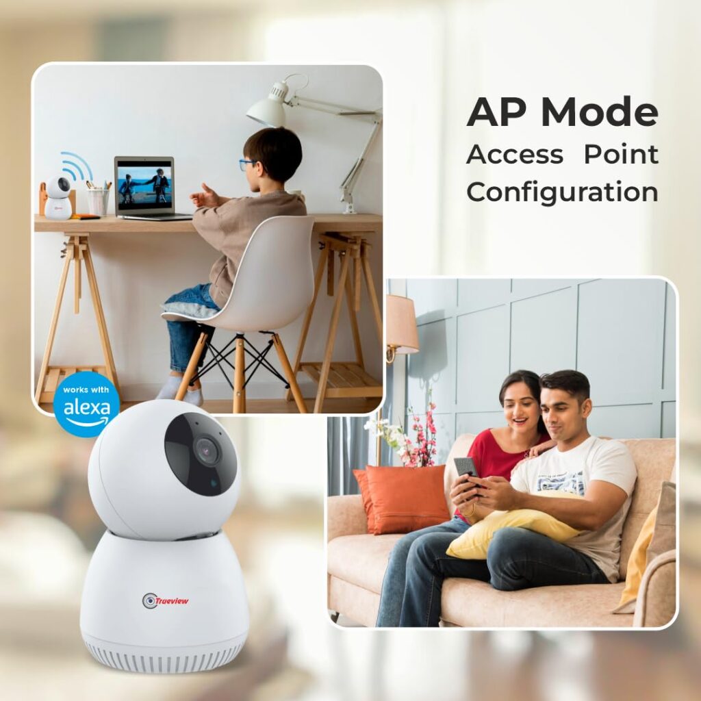 Trueview 2MP Smart CCTV Wi-fi Home Security Camera