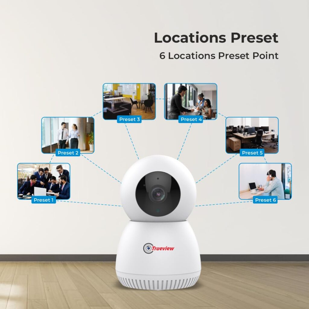 Trueview 2MP Smart CCTV Wi-fi Home Security Camera