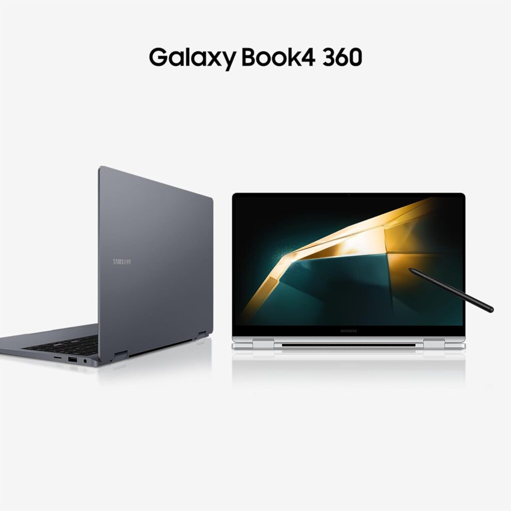 Samsung Galaxy Book4 360 (Gray, 16GB RAM, 512GB SSD)