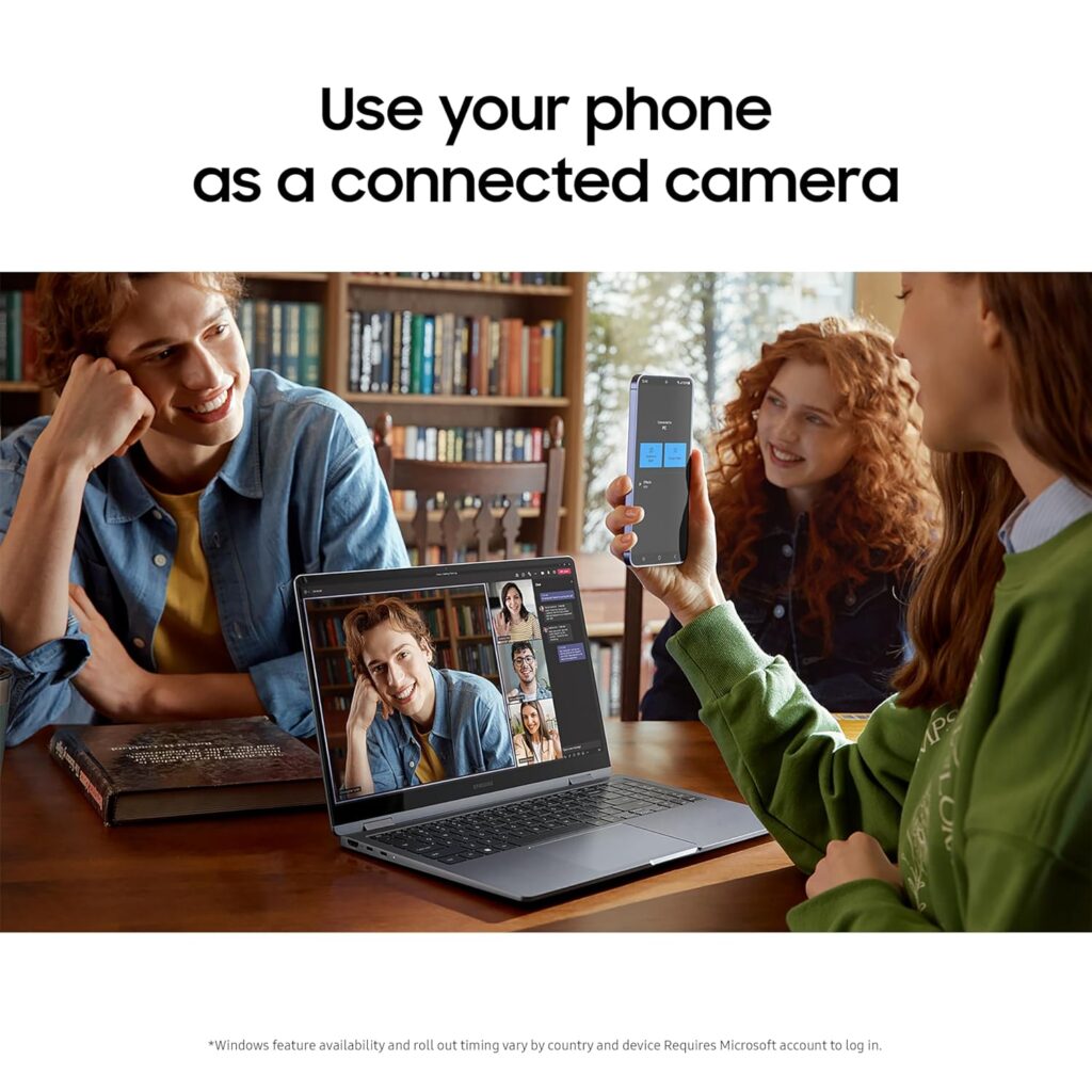 Samsung Galaxy Book4 360 (Gray, 16GB RAM, 512GB SSD)