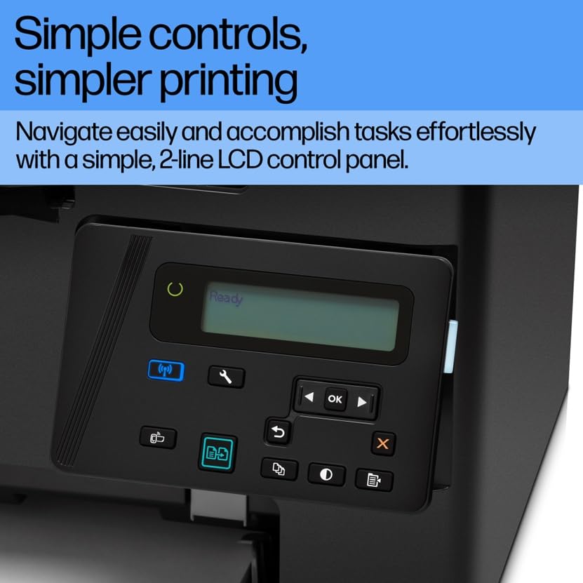 HP Laserjet Pro M126nw All-in-One B&W Printer for Home