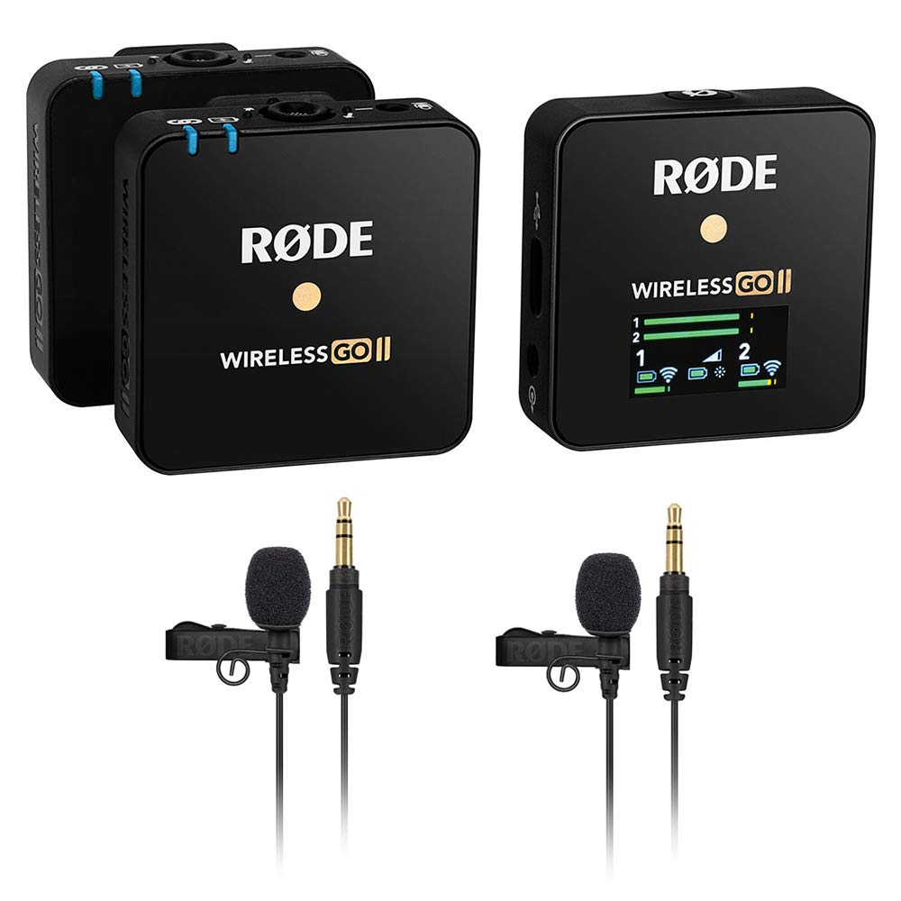 Rode Wireless Go II Dual Lavalier Microphone