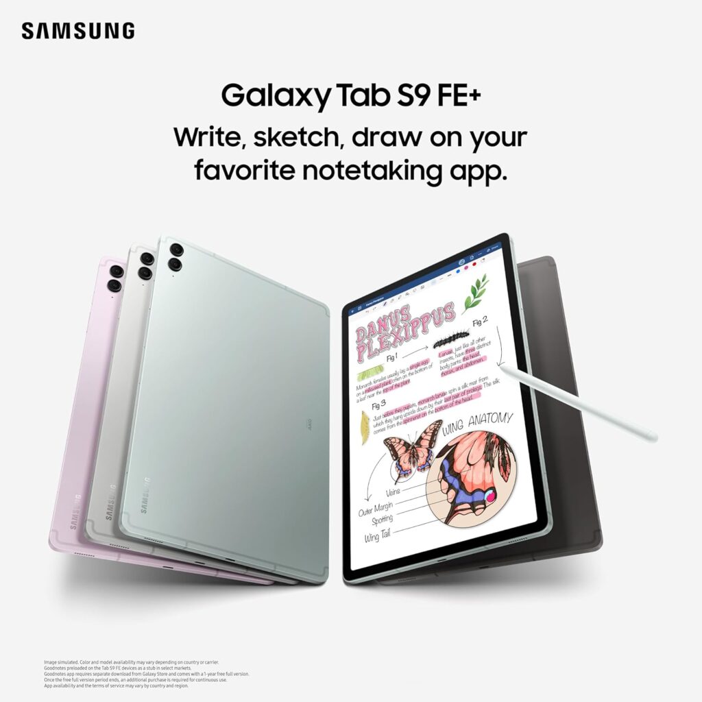 Samsung Galaxy Tab S9 FE 27.69 cm (10.9 inch) Display, RAM 6 GB