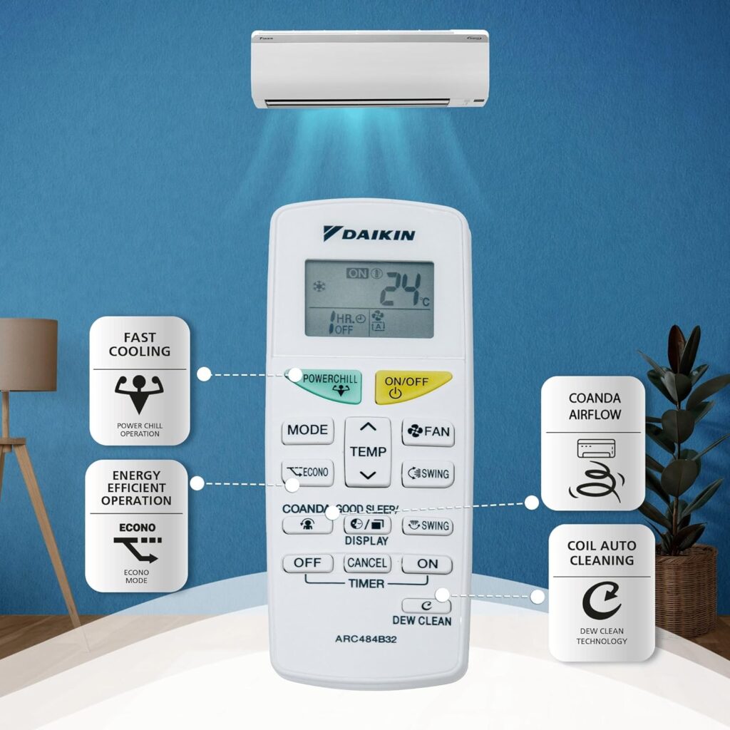 Daikin 1.5 Ton 3 Star Inverter Split AC