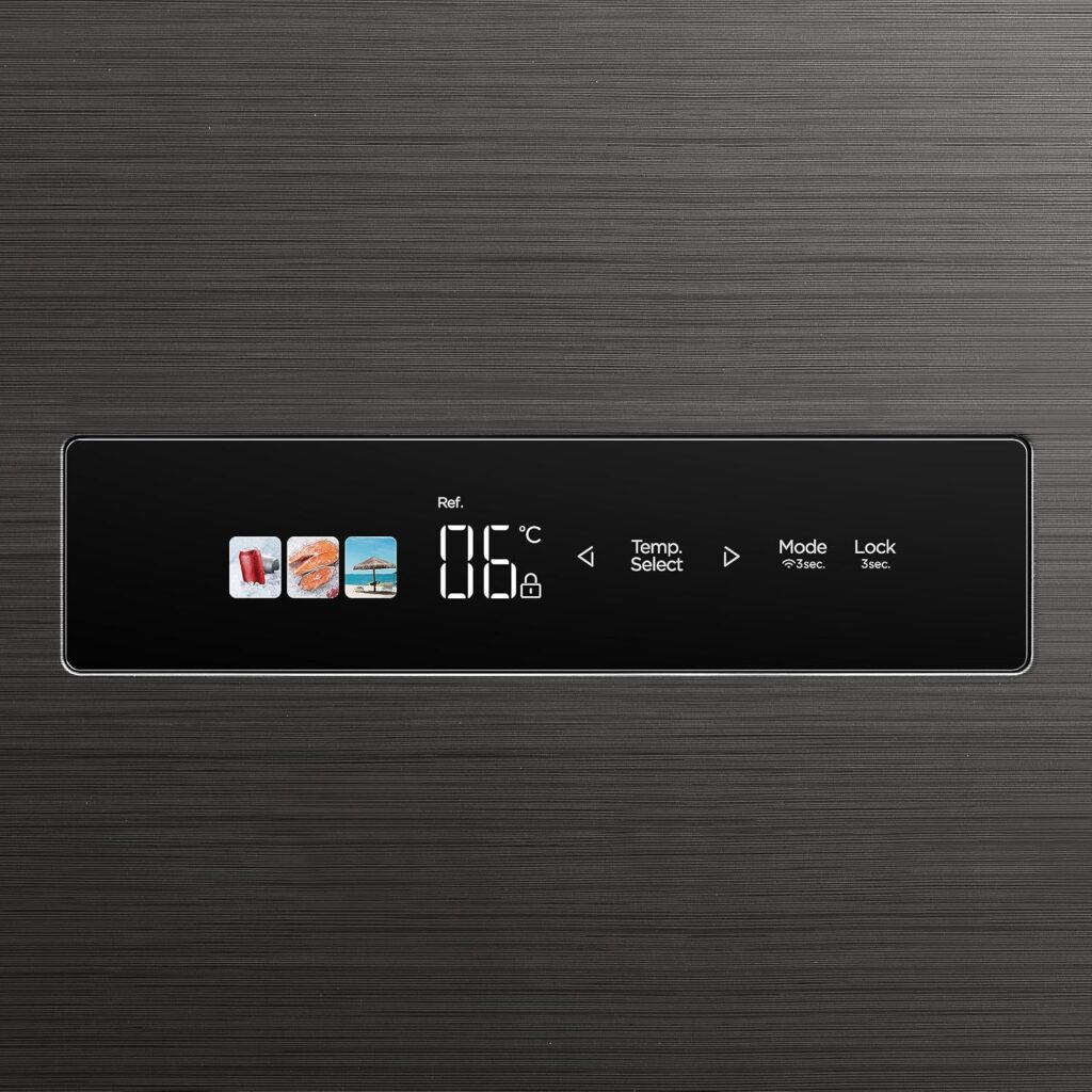 Midea 592 L Side By Side, Wi-Fi Double Door Refrigerator